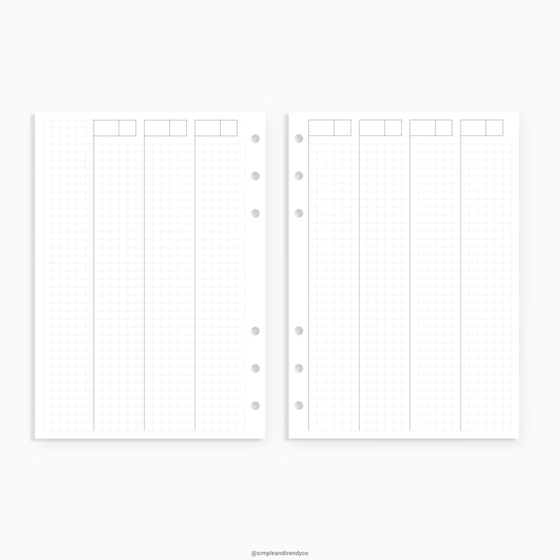 Hobonichi Weeks A5 Weekly Planner A5 Weekly Printable - Etsy