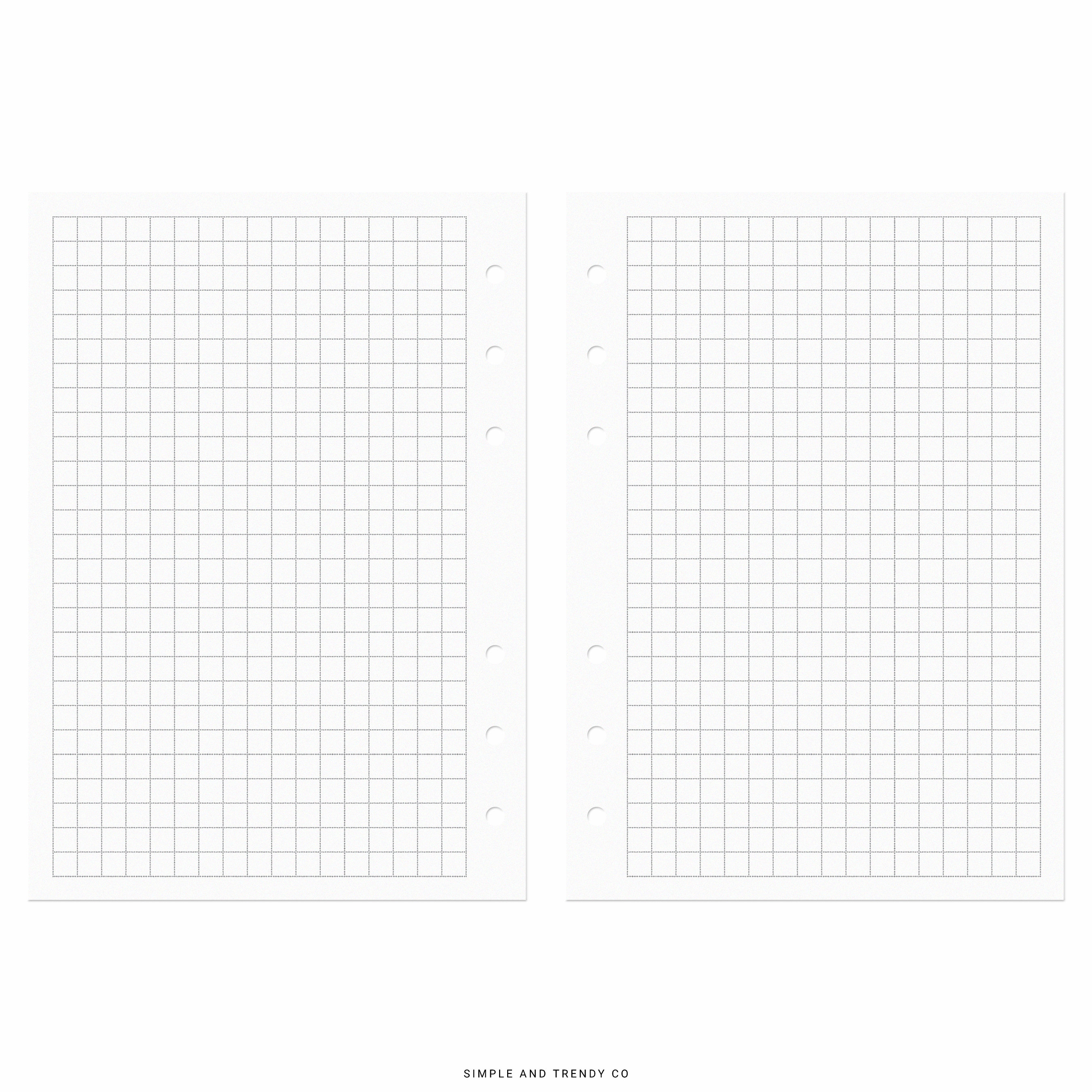 Dot Grid Lined Paper A6 Inserts Printable Writing Paper Blank - Etsy