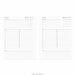 Monthly Overview Printable B6 Size Month on a Page Month at - Etsy