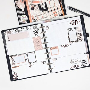 Weekly Planner Happy Planner Classic, Weekly Agenda WO2P, Printable ...