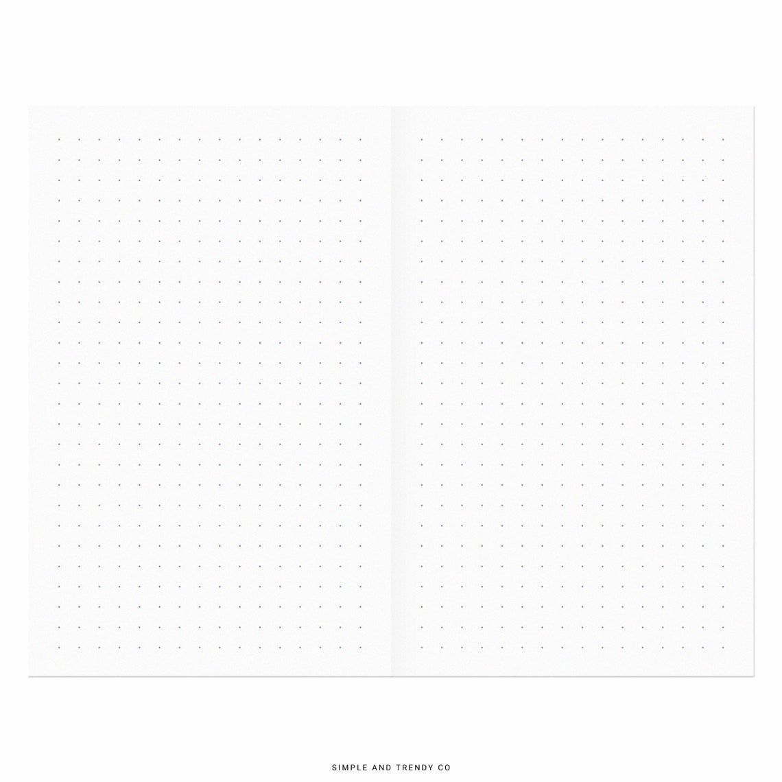Dot Grid Lined Paper Pocket TN Printable Writing Paper Notes - Etsy