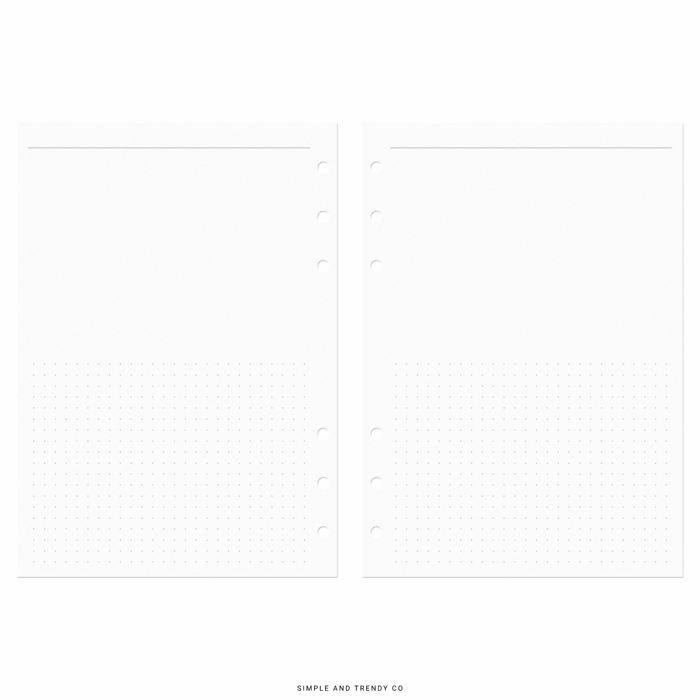 Printable Mind Map A5 Planner Inserts Monthly Mind Map - Etsy