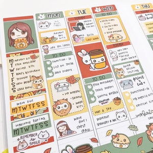 Weekly Planner Erin Condren Inserts Undated Printable A5 Wide - Etsy