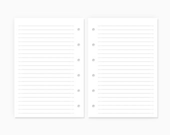dot grid lined paper pocket xl printable writing paper blank etsy