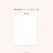 Project Planner Happy Planner Classic Printable Daily | Etsy