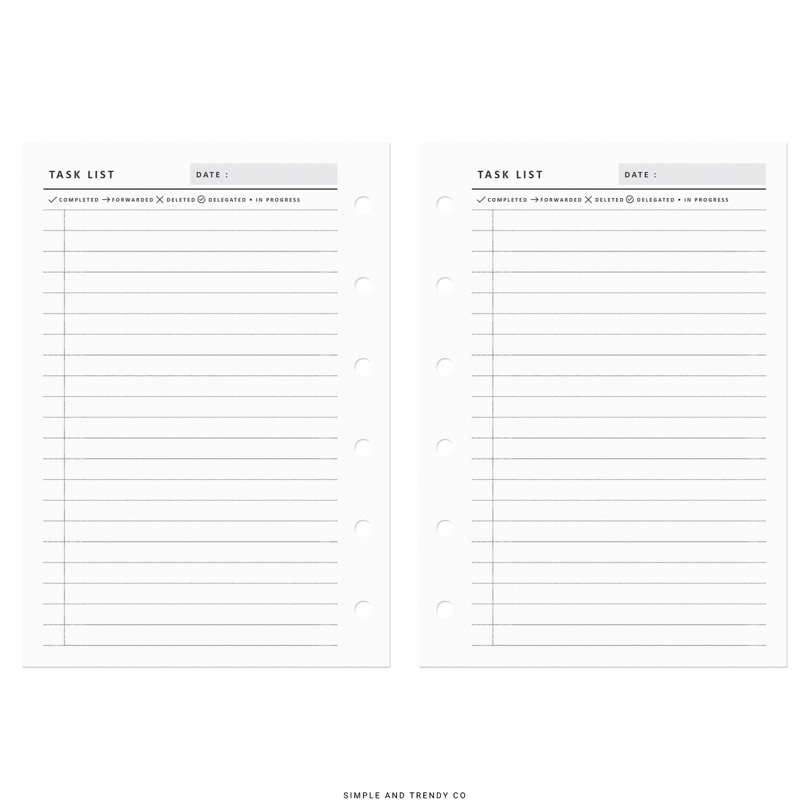 Printable to Do List Pocket XL Daily to Do List Printable - Etsy