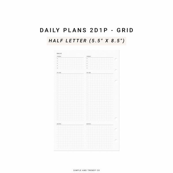 Half Page - Etsy