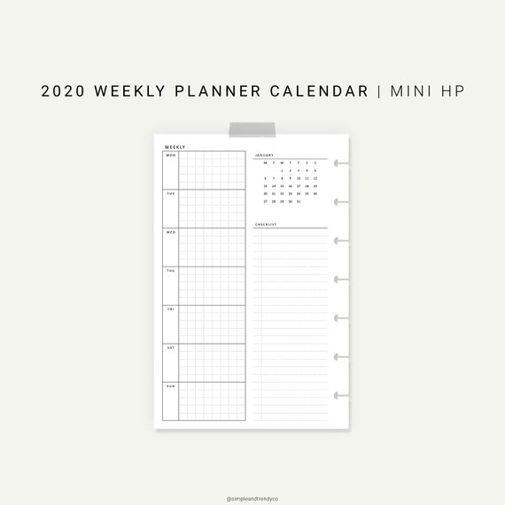 weekly planner agenda weekly planner 2020 printable happy planner mini printable weekly calendar pages yearly weekly planner weekly planner 2020 printable