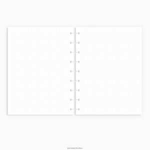 Dot Grid Lined Paper Happy Planner Classic Printable Writing | Etsy