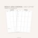 Weekly Planner Erin Condren Inserts Undated Printable Half | Etsy
