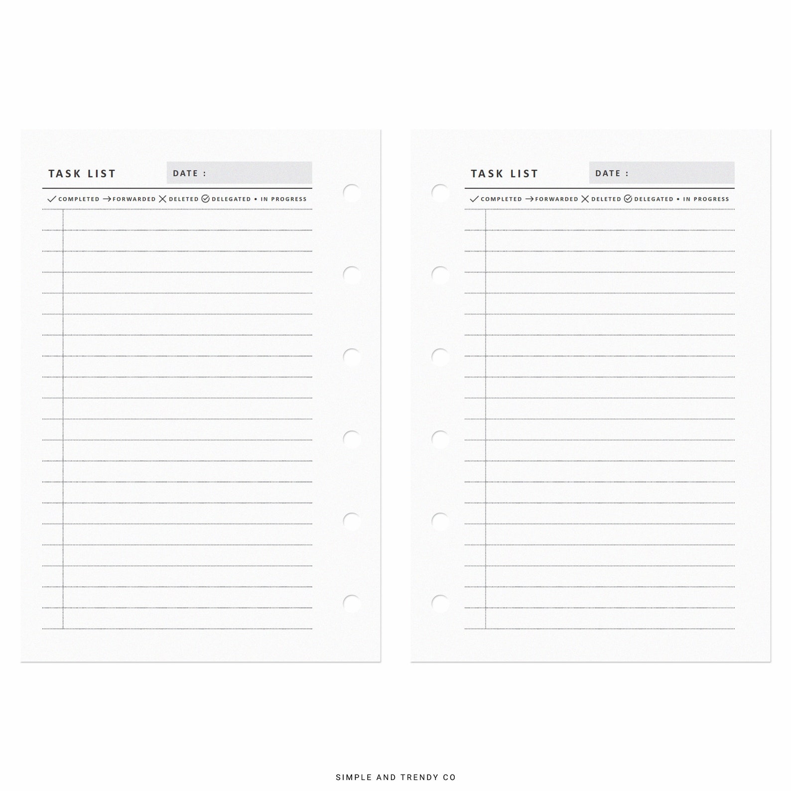 Printable to Do List Pocket Size Daily to Do List Printable - Etsy