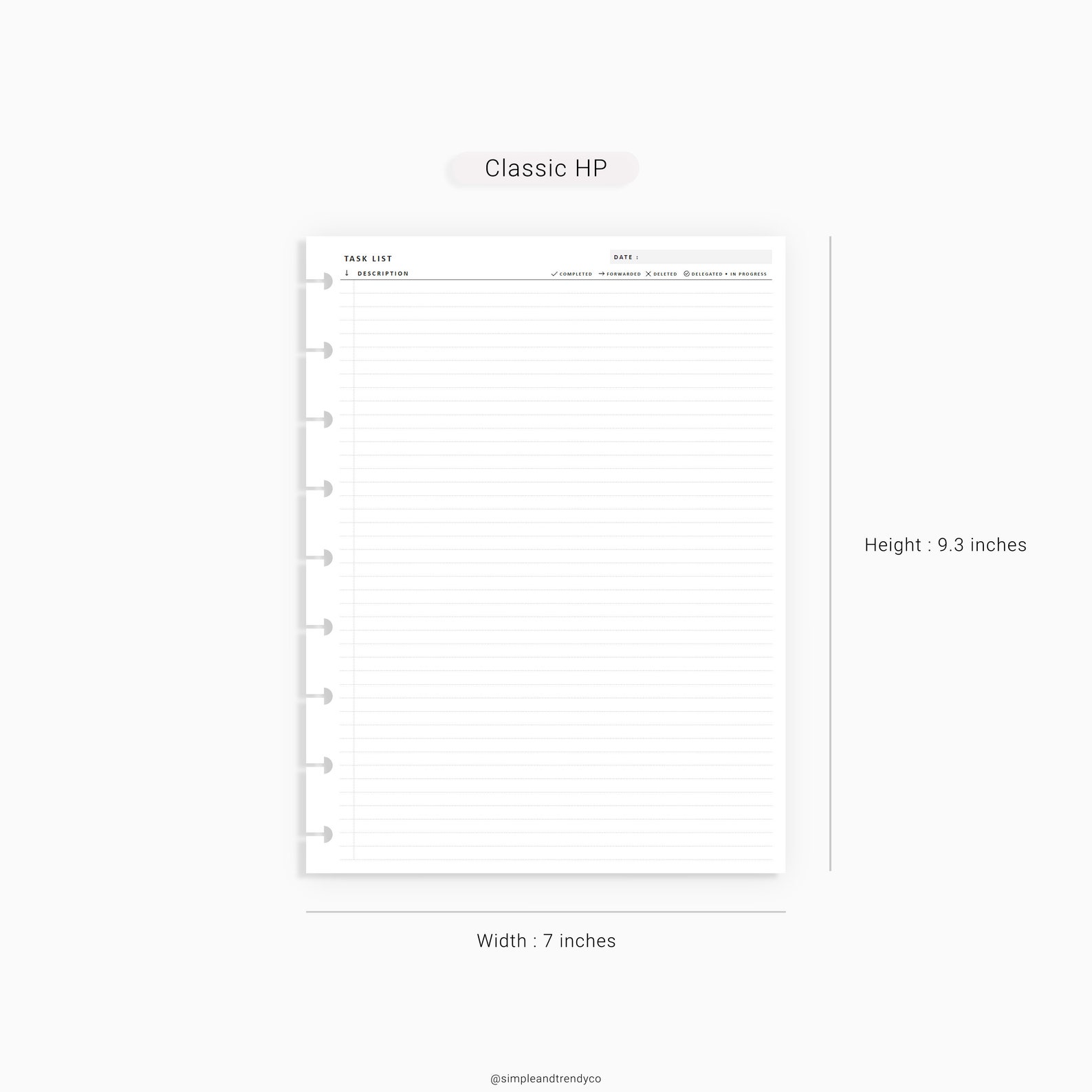 Printable to Do List Happy Planner Classic Daily to Do List | Etsy