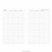 Monthly Planner Printable Minimalist Planner Half Size Half - Etsy