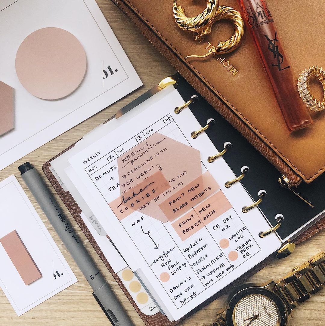 vertical-weekly-planner-pocket-size-weekly-agenda-wo2p-etsy