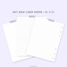 B6 Rings Dot Grid Lined Paper B6 Inserts B6 size Printable | Etsy