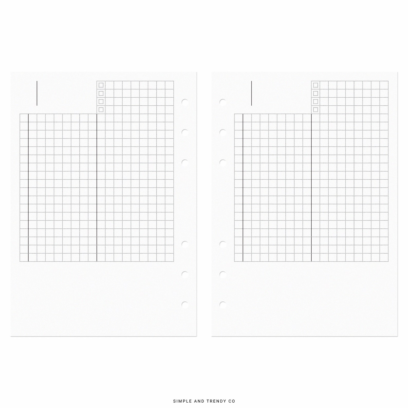 Hobonichi Daily Planner Printable A6 Inserts Daily Inserts - Etsy
