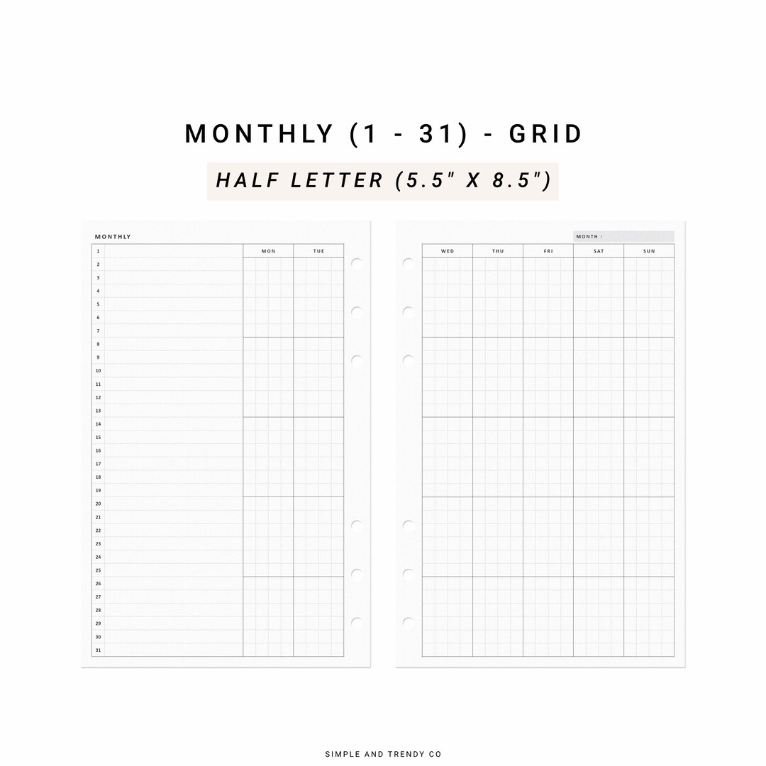 Monthly Planner Printable Half Size Half Letter Inserts Monthly List monthly-planner-printable-half-size-half-letter-inserts-monthly-list