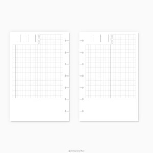 Hobonichi Daily Planner Printable Happy Planner Mini Daily | Etsy