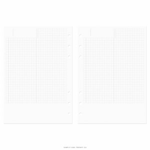 Hobonichi Daily Planner Template A5 Planner Inserts, A5 Daily Printable ...