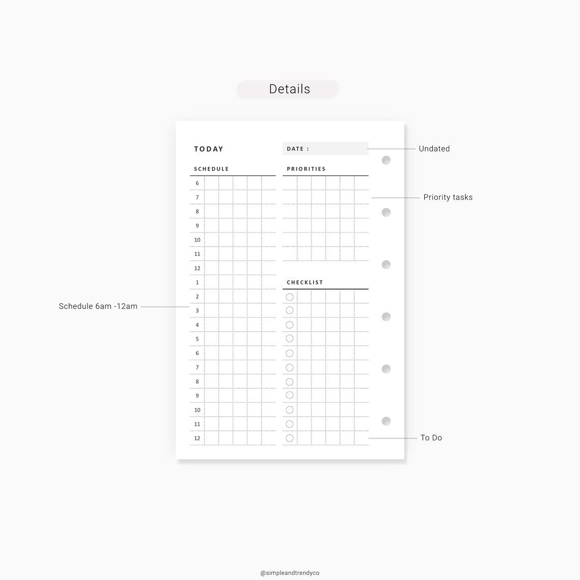 daily-planner-printable-pocket-size-daily-planners-and-etsy