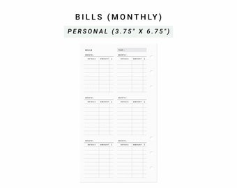 Weekly Planner Printable A5 Planner Inserts Weekly Schedule - Etsy