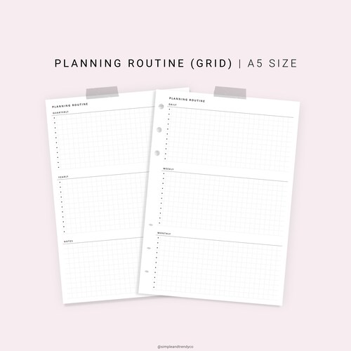 Expense Tracker A5 Planner Inserts Printable Personal | Etsy