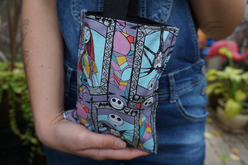 Nightmare Before Christmas Jack and Sally Mini Tote Bag