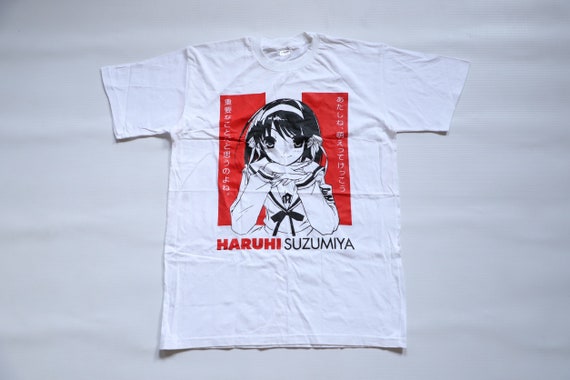 HARUHI SUZUMIYA , Cartoon,Tee Shirt, T-Shirt