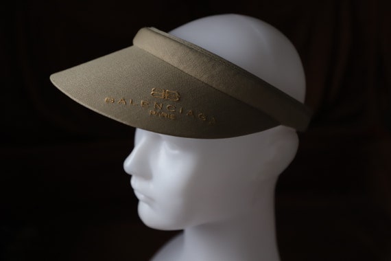 Authentic Balenciaga Visor 1990s, Balenciaga Cap,