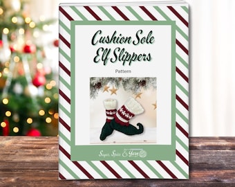 Cushion Sole Elf Slippers Digital Pattern