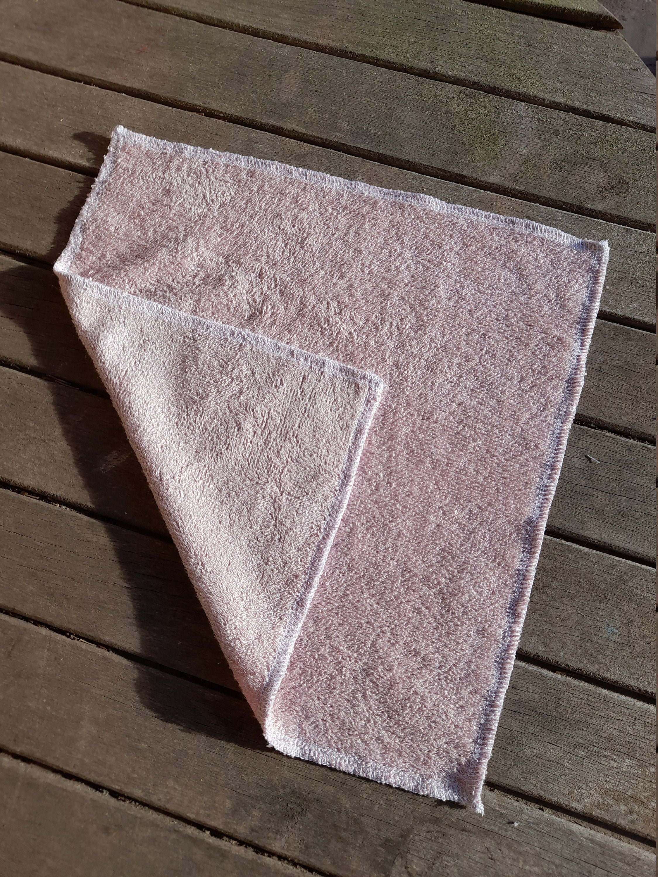 Rose Handmade Bamboo Washcloth Etsy