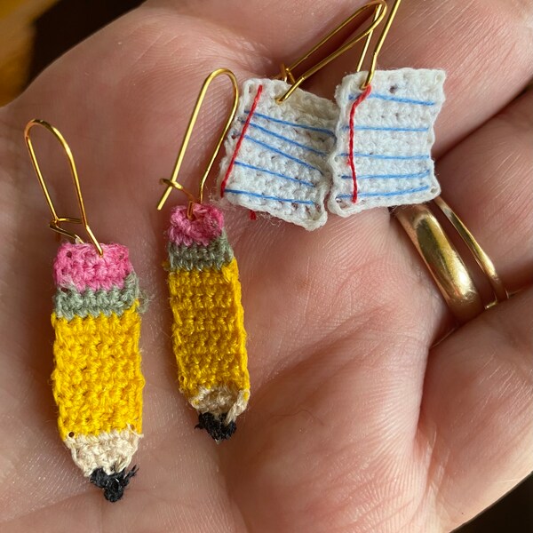 Back to School Earrings Etsy