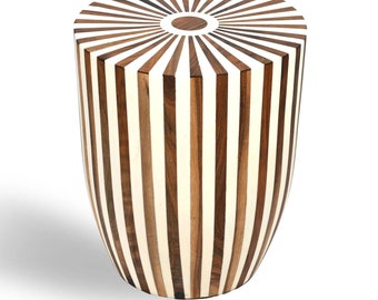 side table for living room decor, entryway table, wooden side table, entryway table,end table,side table,funky side table,handmade furniture