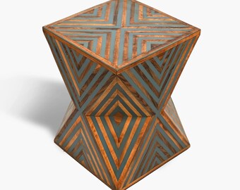 Moroccan wooden table, wood side table, narrow side table, moroccan table, side table, entryway table, end table, coffee table, Home gifts