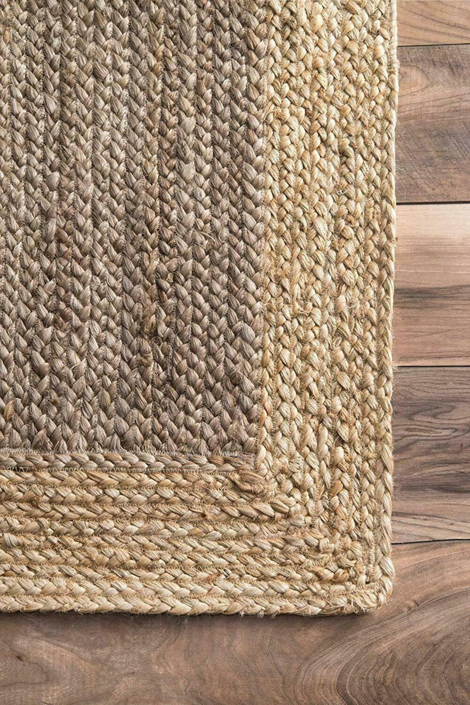 2x3 4x6 8x10 9x12 Ft Natural Fiber Floor Rug Hand Braided Etsy