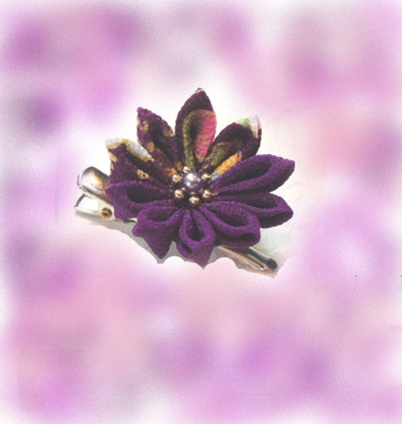 Hanashigoto Flower Japanese craft Tsumami -Crafts Brooch DIY KIT Kanzashi Kit