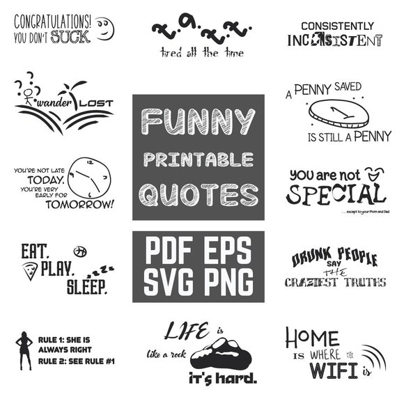 Download Funny Quotes for the Office SVG Adult Humor SVG Vector | Etsy