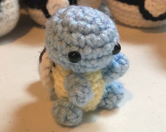 Mini Squirtle Crochet Pattern