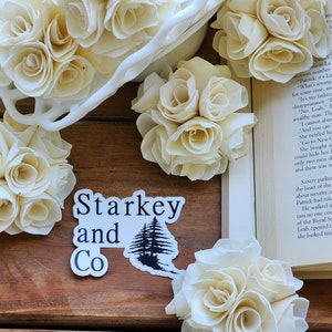 Hydrangea Wood Flowers (Set of 12), DIY Flowers for Centerpieces, Eco Friendly, Sola Wood Flowers, DIY Wedding and Special Event Decor