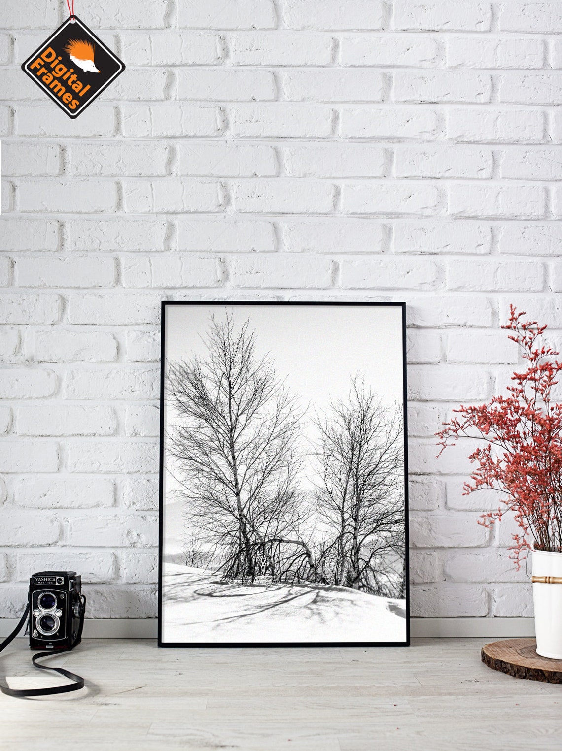 Forest Printable 10 Formats Tree Wall Art Tree Print Wall | Etsy