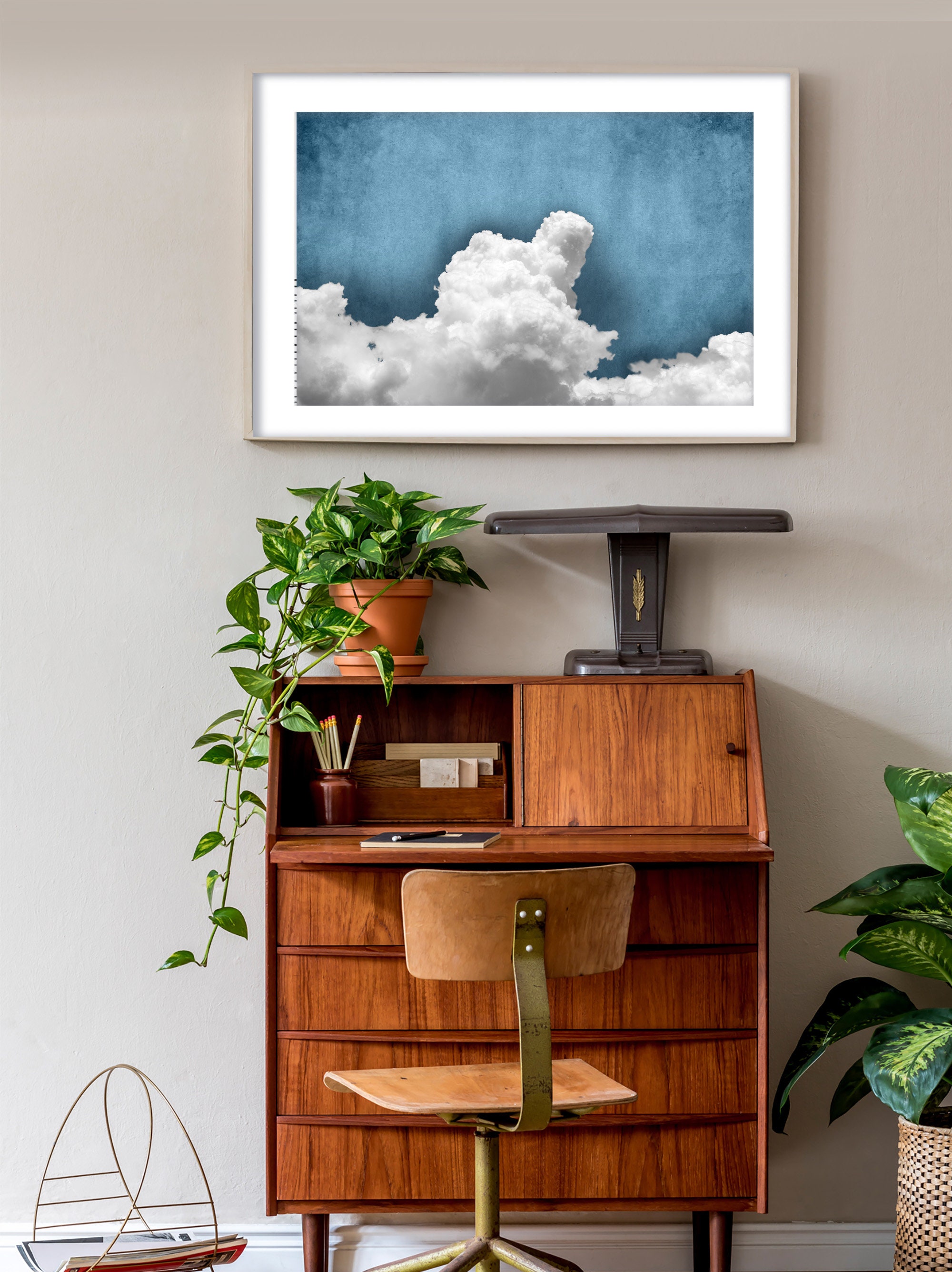 Cloud Printable, 10 Formats, Cloud Wall Art, Cloud Prints, Minimalist ...