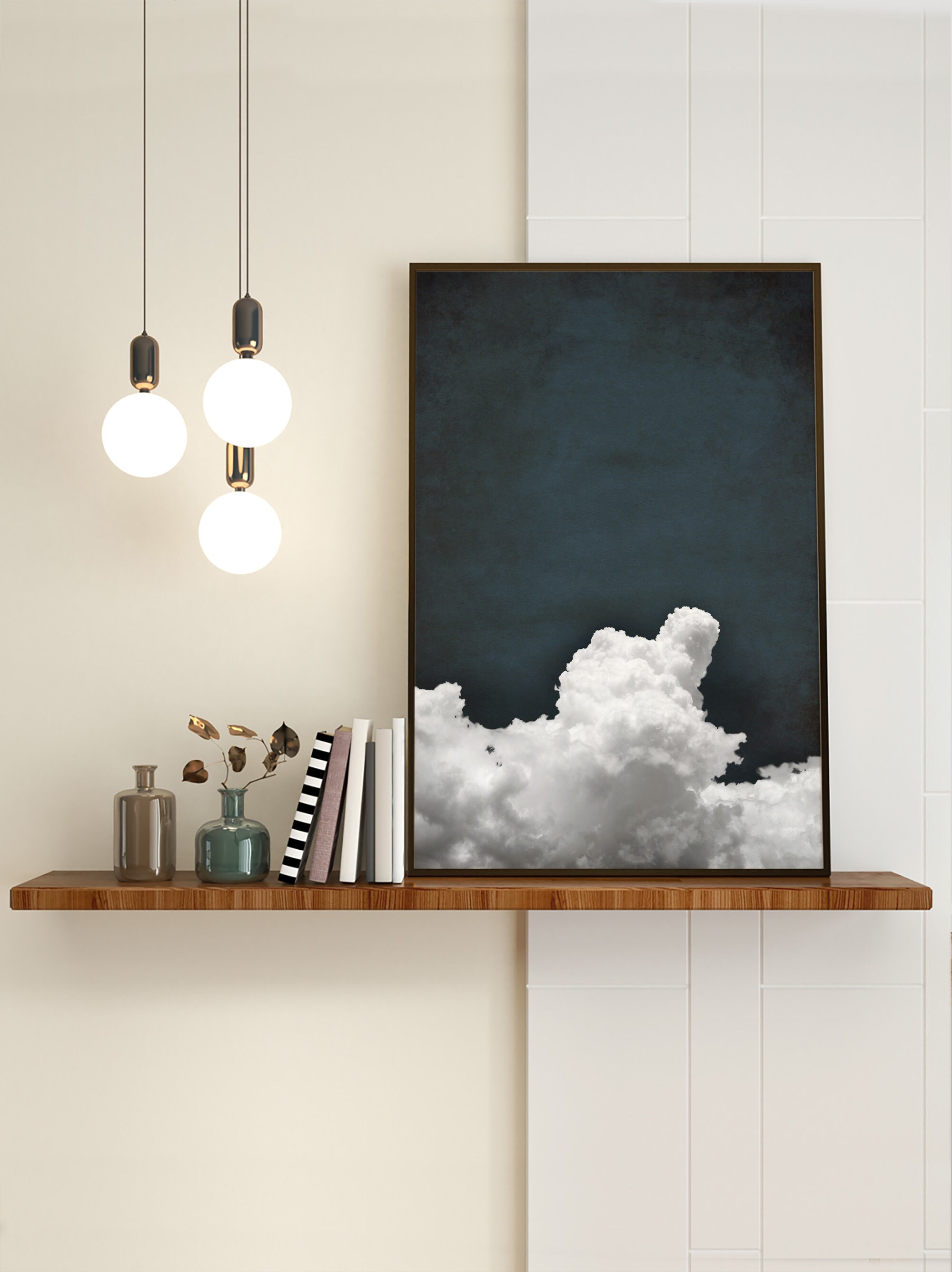 Cloud Printable 10 Formats Cloud Wall Art Wall Decor - Etsy