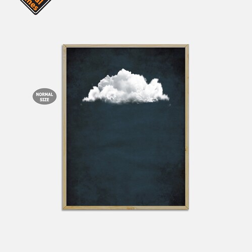 Cloud Printable 10 Formats Cloud Wall Art Wall Decor - Etsy