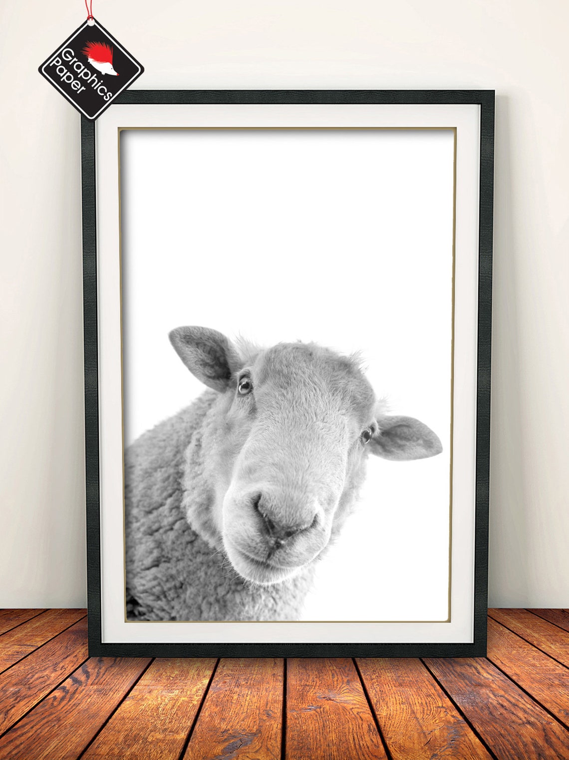 Sheep Wall Art 10 Formats Animal Poster Sheep Poster Etsy