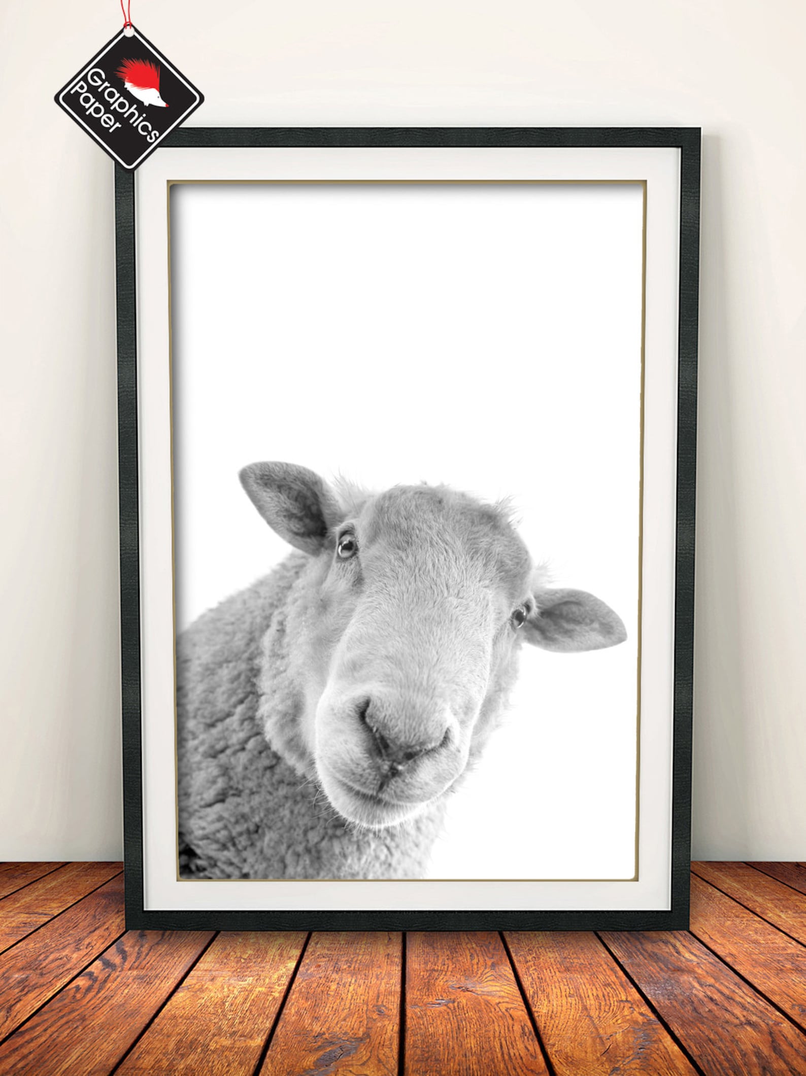 Sheep Wall Art 10 Formats Animal Poster Sheep Poster Etsy