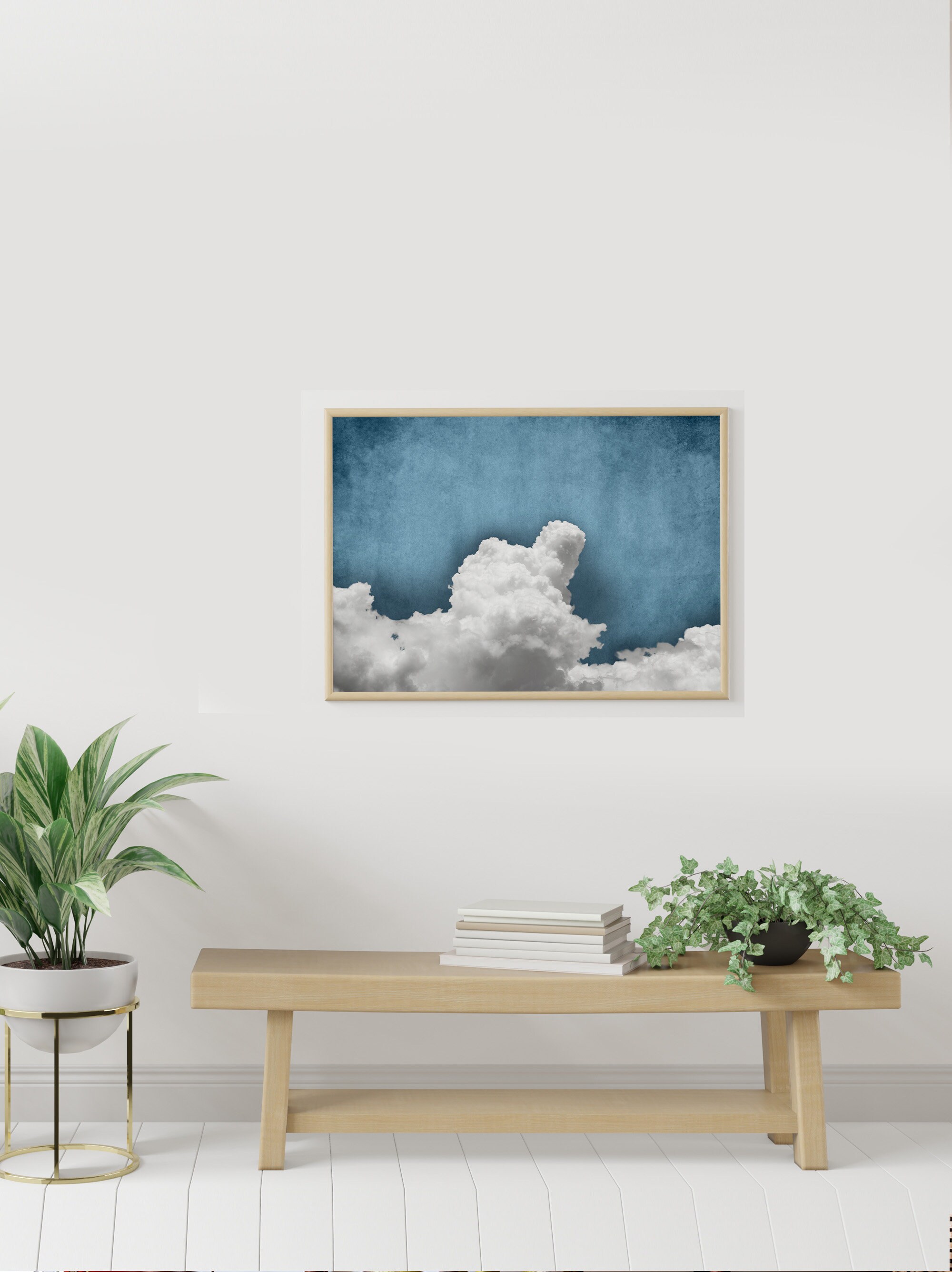 Cloud Printable, 10 Formats, Cloud Wall Art, Cloud Prints, Minimalist ...