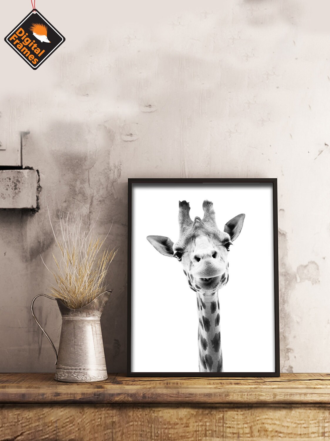 Giraffe Wall Art 10 Formats Giraffe Print Giraffe Photo Etsy