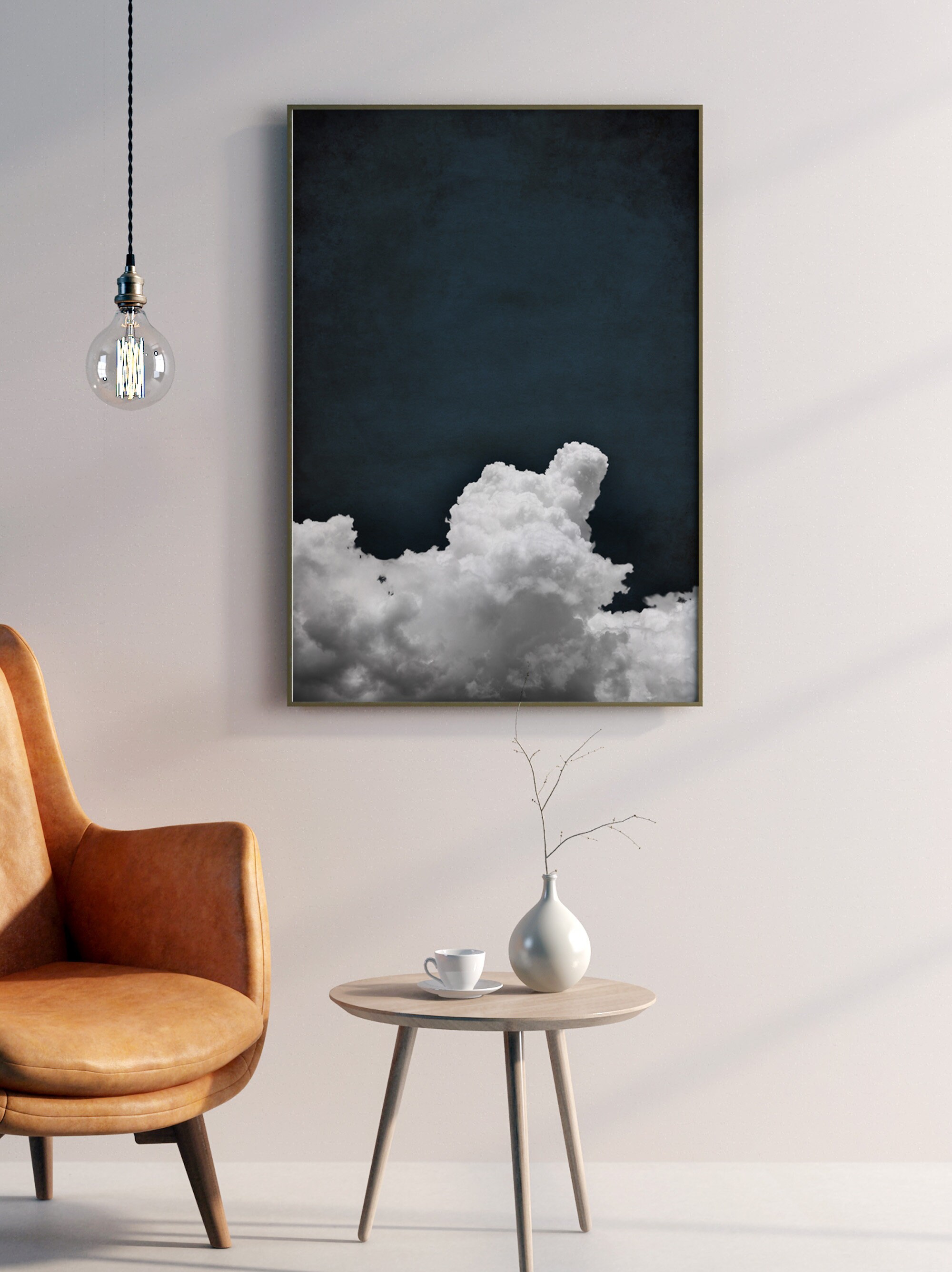 Cloud Printable 10 Formats Cloud Wall Art Wall Decor - Etsy