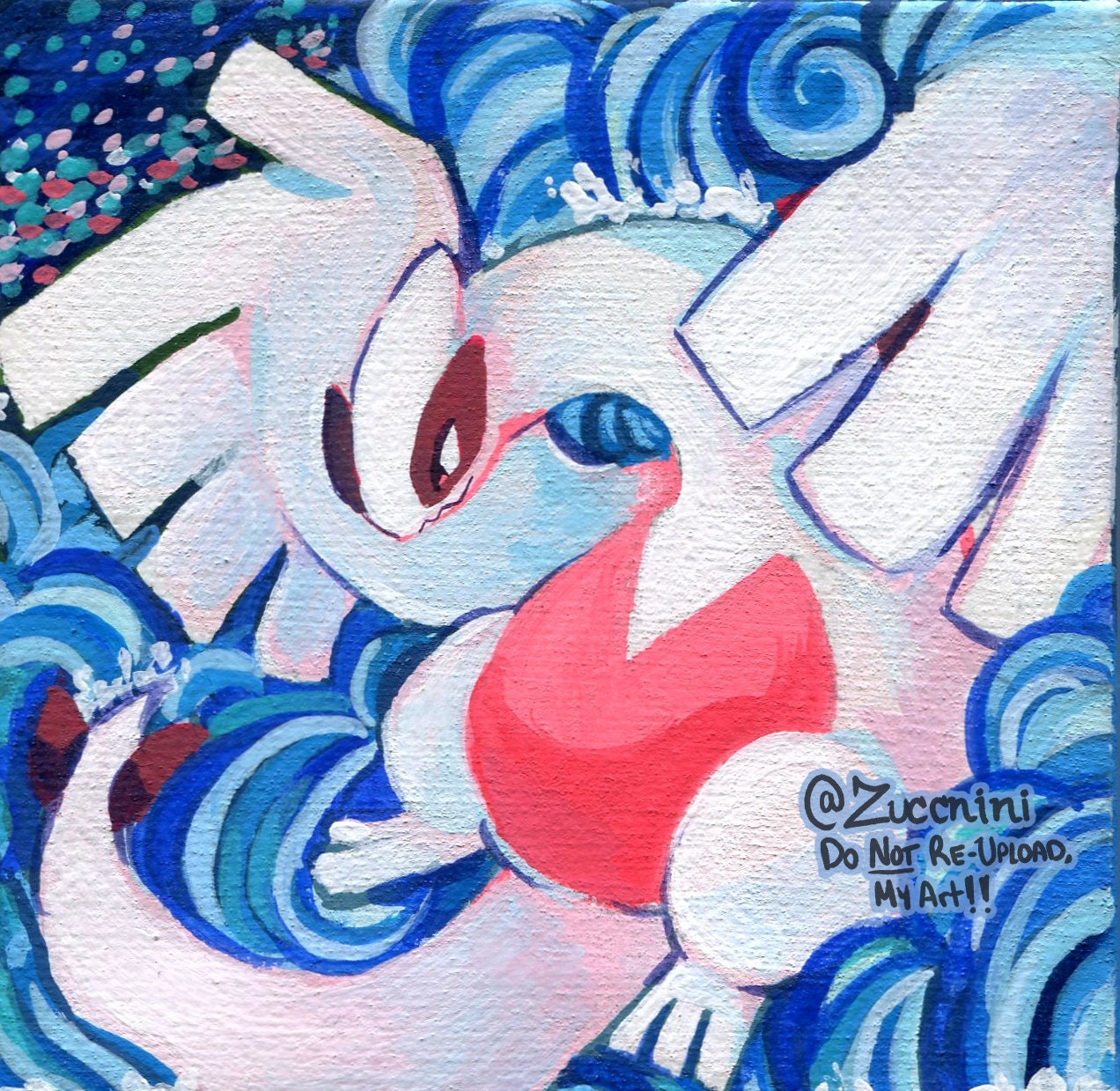 Shiny Lugia - Mini Print Sticker - Holographic 2.2 X 2.2in Sticker - Hand  Cut Watercolor Style Sticker - Water Resistant - Etsy