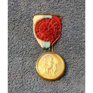 English Freemasonry Regalia Medal Masonic Benevovlent Institution 3 3/4&quot; #5